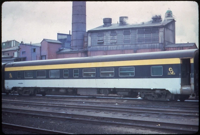 C&O Chesapeake & Ohio passenger car duplicate slide
