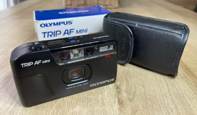 OLYMPUS TRIP AF MINI 35mm Film Auto Focus f3.5 Camera FULLY TESTED WORKING MINT!