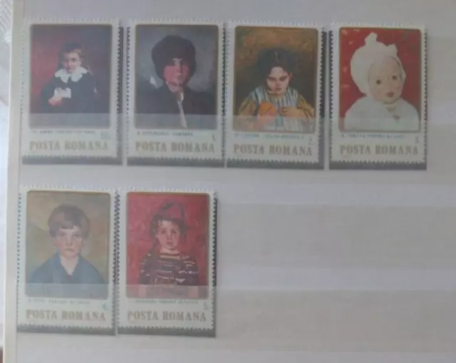 Rumänien 1984 Kinderportraits MiNr4096-4101 **/MNH/Postfrisch