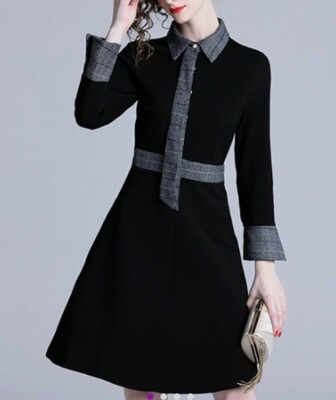 BNWT Vicky and Lucas Black Dress XS 
