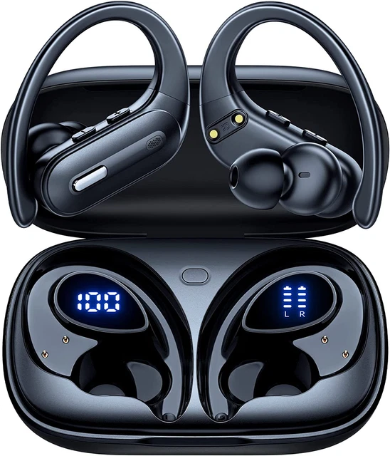 Wireless Earbuds Bluetooth 5.3 Headphones 60 Hrs Playtime Sports Ear Buds with W
