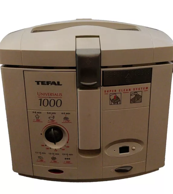 Tefal Fritteuse Universalis 1000 Ultra Filtration System Super Clean System