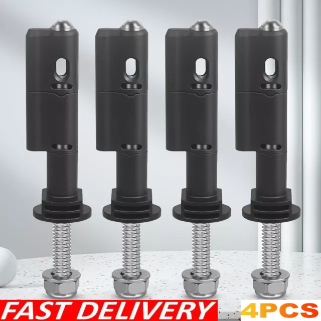 4Pcs Safety Mounting Pins Set Lockable for MaxTrax MKII Recovery/Traction Boards