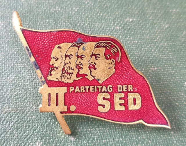 DDR Abzeichen - 3. Parteitag der SED 1950