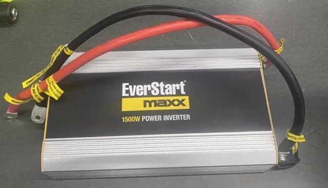 EVERSTART MAXX 1500-WATT Automotive Power Inverter - PC1500E NEVER USED  $51.00 - PicClick