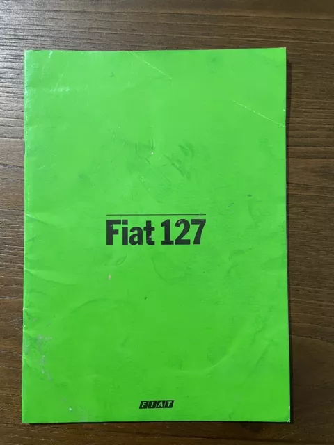 Brochure Originale Fiat 127  Depliant Prospekt