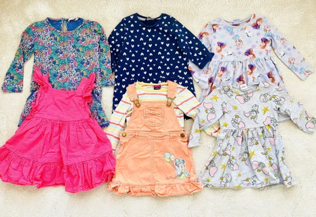 Pacchetto di abiti estivi per ragazze Disney Frozen Dumbo Minnie topo età 2-3 anni