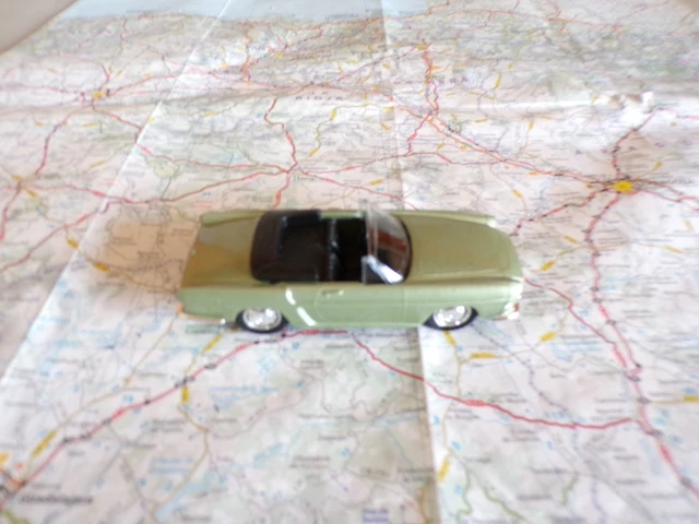 Voiture Miniature de Collection - SOLIDO - RENAULT Fuego Turbo - 1980 - Beige métal - 1/18