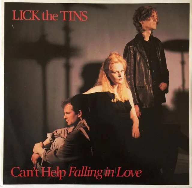 LICK THE TINS - Can't Help Falling In Love (12") (VG+/VG+)