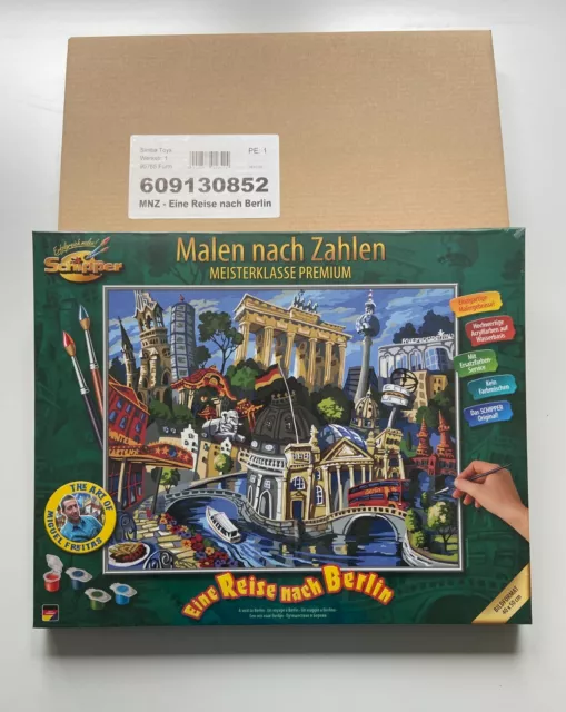 Schipper 609130852 - Malen nach Zahlen - Reise nach Berlin