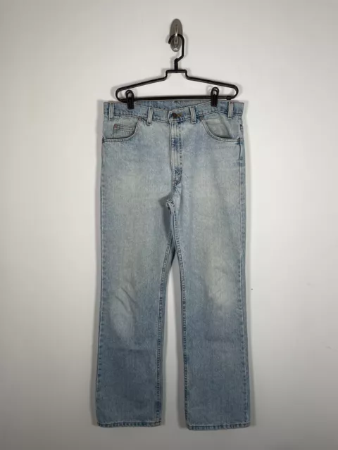 Vintage 80s Levis 517 Orange Tab Light Washed Jeans 34 X 30 Kurt Cobain Grunge