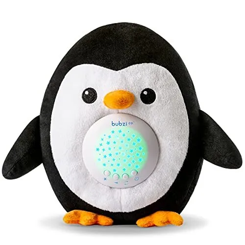 Baby Soother Toys Penguin Máquina de sonido de ruido blanco, ayuda para dormir noche para niños pequeños
