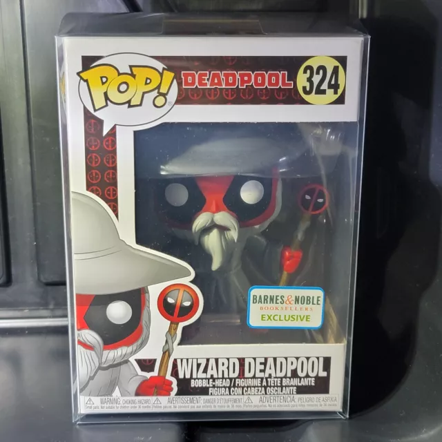 Funko Pop! Marvel Deadpool #324 Wizard Deadpool Barnes & Noble Exclusive