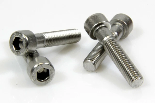 20 Viti Cilindriche M10 X 60mm Acciaio Inox A2 - Filettatura Totale, DIN 912/ISO 4762 - Foto 9