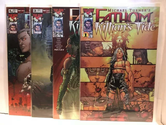 Fathom Killian's Tide #1-4 Set VF 1st Print Image Comics