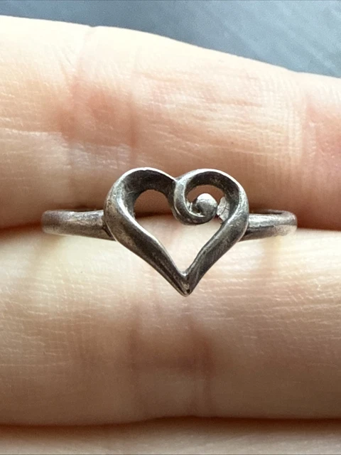 Bague Jonc Argent Massif 925 - Taille 54, Création TOSH Vintage