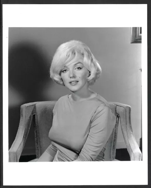 Hollywood Marilyn Monroe Actress Sweet Face Vintage Original Photo