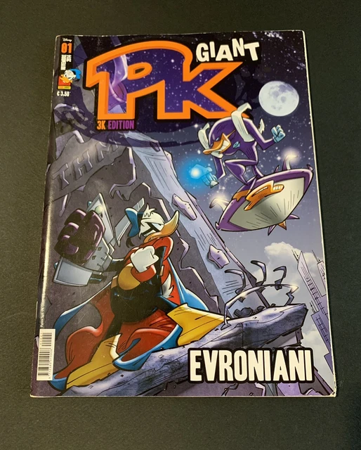 Pkna PK GIANT 3K edition 01 - Evroniani- (Paperinik/PKNA/ Pikappa) con ...