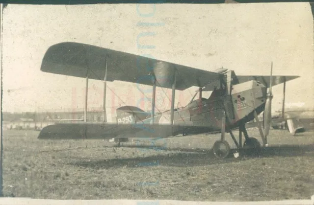 WW1 Royal Flying Corps Armstrong Whitworth FK.8 B293 2.5x1.6" Orig photo