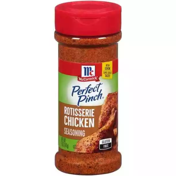 McCormick Perfect Pinch Rotisserie Chicken Seasoning - 141g MHD 10/03/2025