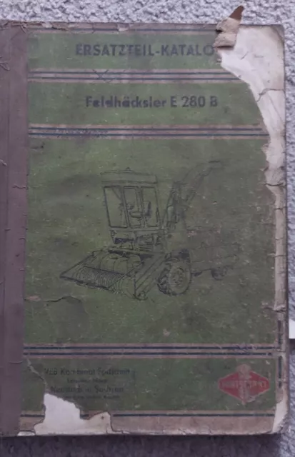 Fortschritt E280B Gebraucht mit fehlelden Seiten