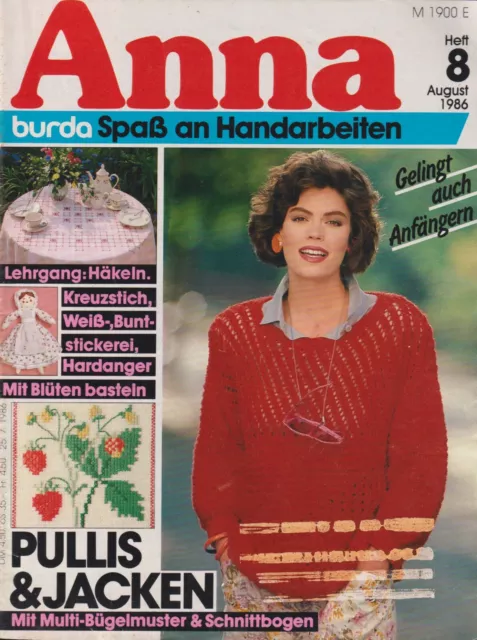 Anna BURDA Spaß an Handarbeiten 8 /1986