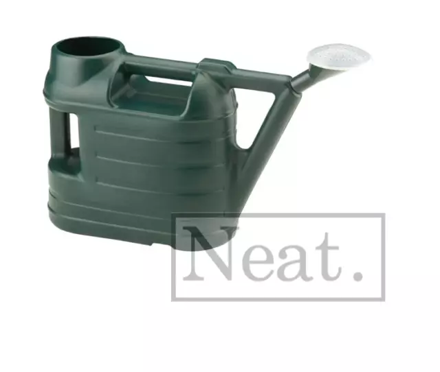 WHOLESALE - 6.5L Ward Green Plastic Garden Watering Can With Rose Sprinkler