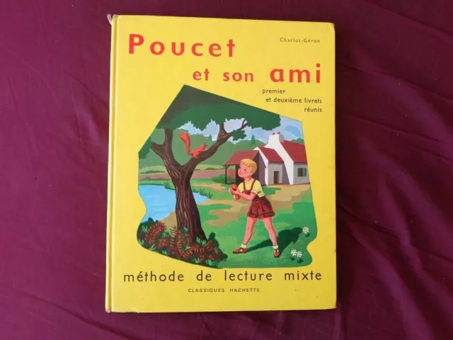 Poucet et son ami    1er et 2ème livret réunis  livre de lecture en bon état