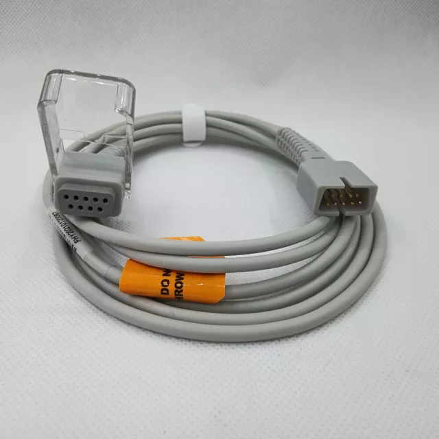 Cable de extensión adaptador Nellcor Oximax 9p a 9 pines sensor Spo2 2,2M compatible
