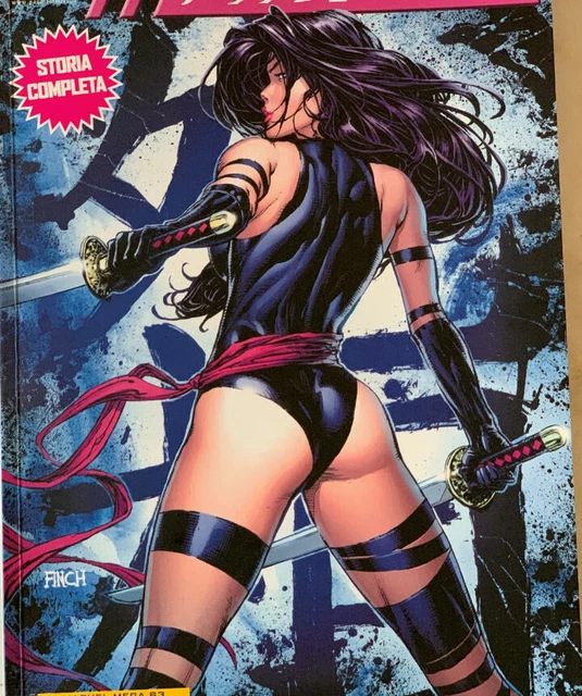 Psylocke #1 Finch EURO Variant X-Men 2010 Butt Cover Marvel Munn Apocalypse MCU