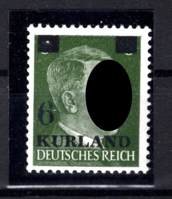 Kurland 1vxV gute Type ** MNH POSTFRISCH 280EUR (L7255