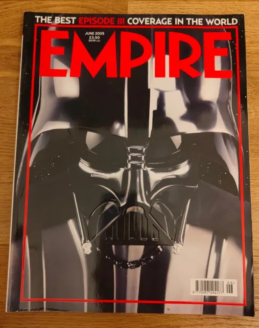 MAGAZINE - Empire June 2005 Star Wars Episode 3 Special Vader Cover