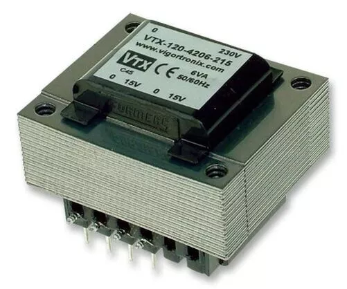 Transformateur 9V de Circuit Imprimé PCB 10VA 220V 230V AC 1111mA Encapsulé