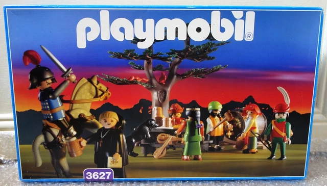 Playmobil Robin Des Bois Du 3627 Taverne Festin Medieval Château