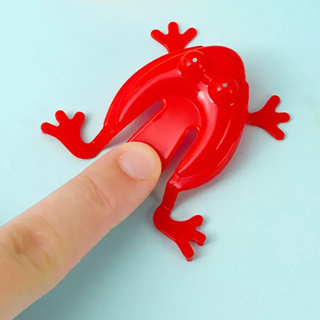 10PCS Random Jumping Frog Bounce Frogs Toys For Kids Novelty Stress Relief ToFE