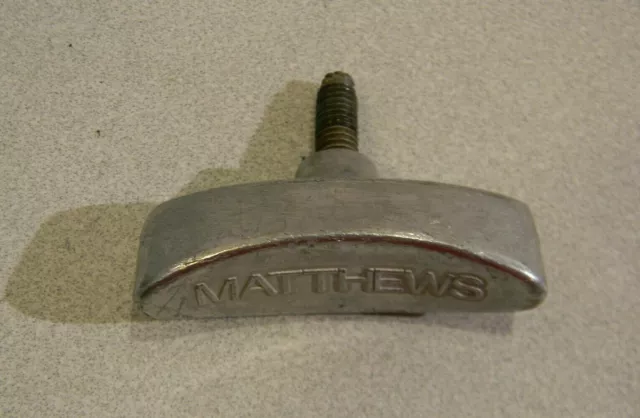 Matthews 5/16" T Knob, Large Lock Off Knob Studio Light C-Clamp Pan or Stand
