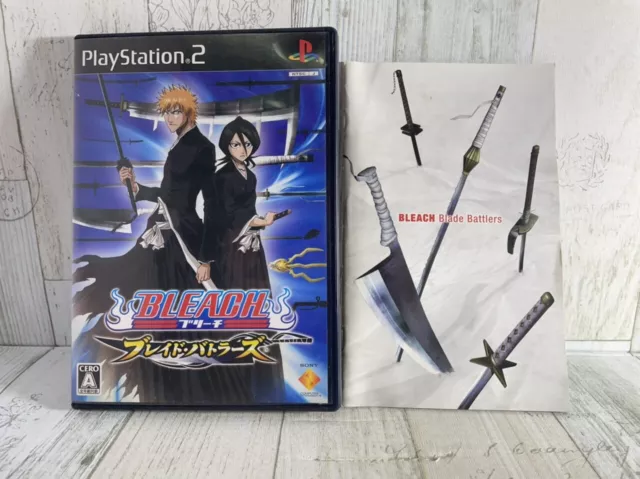 PS2 Bleach Blade Battlers Japanese Version Sony PlayStation2 USED Game