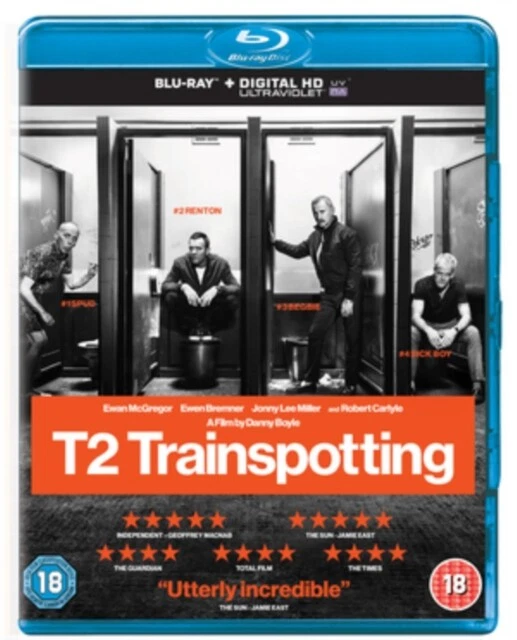 T2 Trainspotting NEW BLU-RAY REGION A,B,C