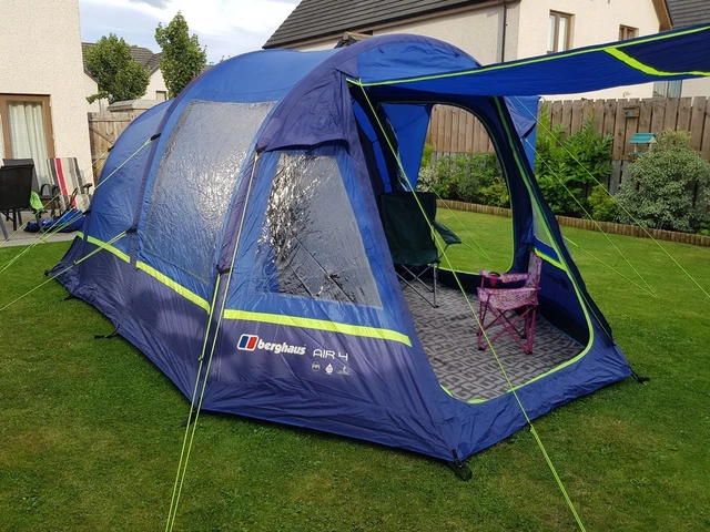 Man Berghaus Air BERGHAUS AIR Inflatable Tent With Footprint And