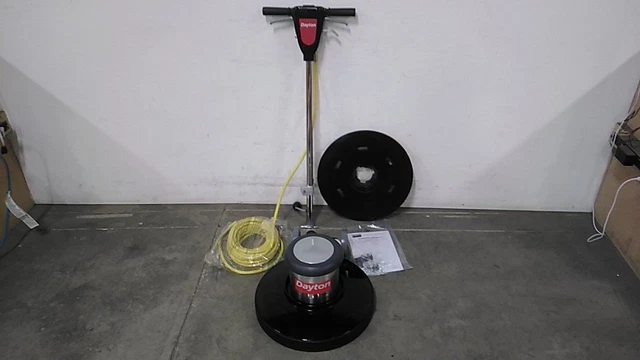 Dayton 6UFR4 1.5 HP 175 RPM 115VAC 20 In Machine Size Floor Scrubber