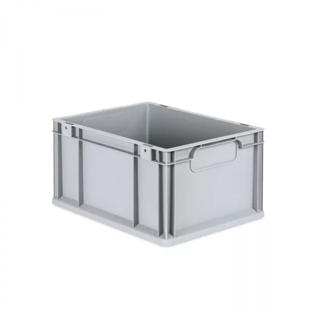 Eurobox NextGen Economy, Griffe geschlossen, 40x30x22cm Lagerbox Stapelkiste