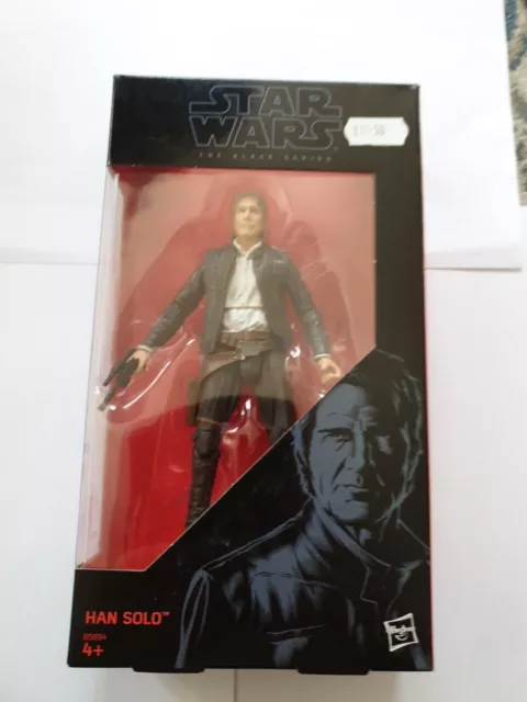 Star Wars Black Series 6 Inch Force Awakens #18 Han Solo Figure New