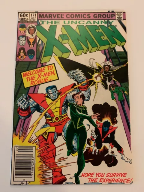 Marvel Comics The Uncanny X-Men Vol. 1,  #171 Rogue Joins the X-Men! July 1983