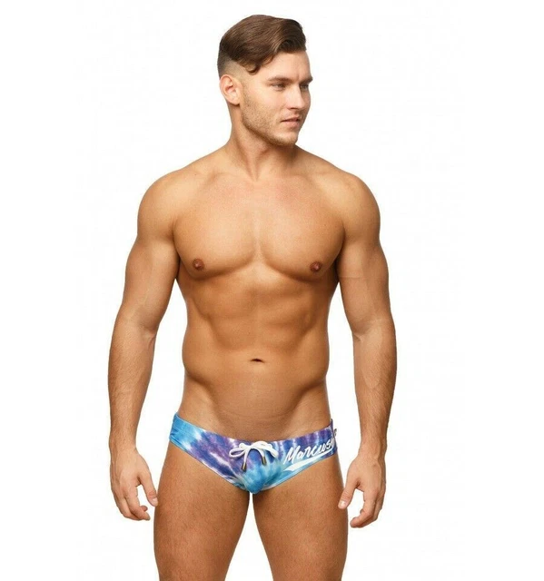 Marcuse swooshy Aquaholic Swim Briefs Swimwear