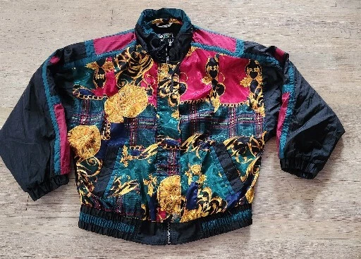 Vintage 80s 90s Rivers Edge Sport Womens Windbreaker Jacket Size PM