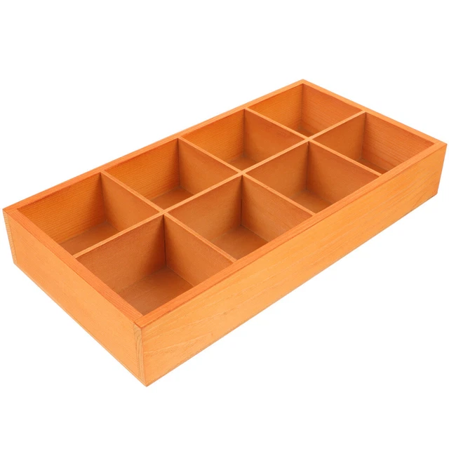 Organisateur De Café En Bois - 5 Compartiments Pour Accessoires De Bar à Café Et Thé - 7