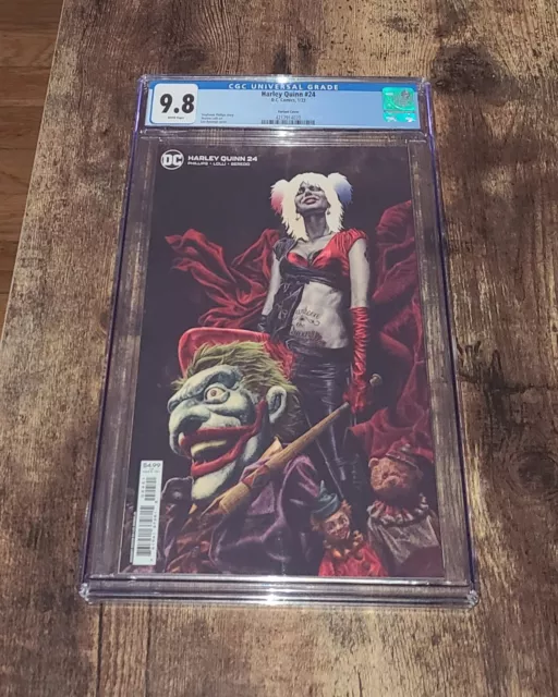 Harley Quinn #24 CGC 9.8 Graded Lee Bermejo Variant Cover DC Comics 2023