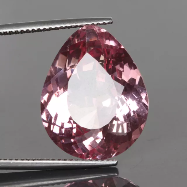 8.Carat Afghanistan Pink Kunzite Pear Shape Ring Making Loose Gemstone