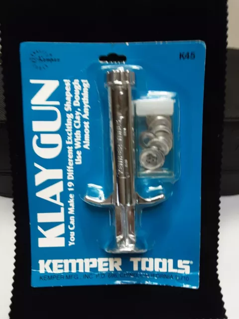 Kemper Tools Klay Gun K45 19 Different  Disc Shapes Clay Dough USA New