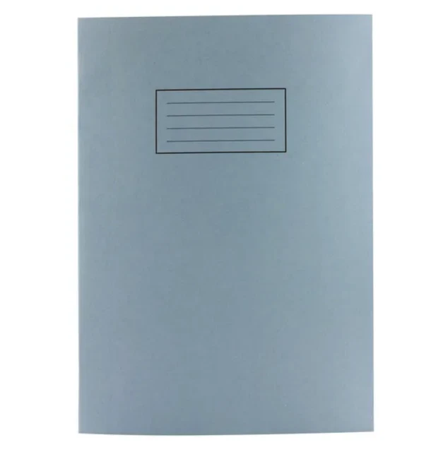 Silvine A4 Green Exercise Book, Notebooks - Pack Of 10 - SV43511